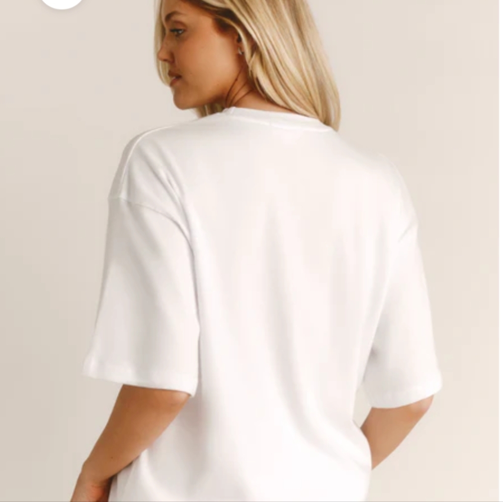 Six Stories Small White 'Bride' T-Shirt - Picture 4 of 4
